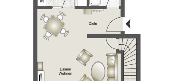 Дуплекс с 2 спальнями в Ravensburg, Германия № 78343 31
