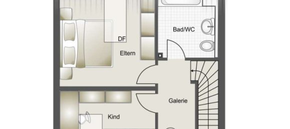 Дуплекс с 2 спальнями в Ravensburg, Германия № 78343 32