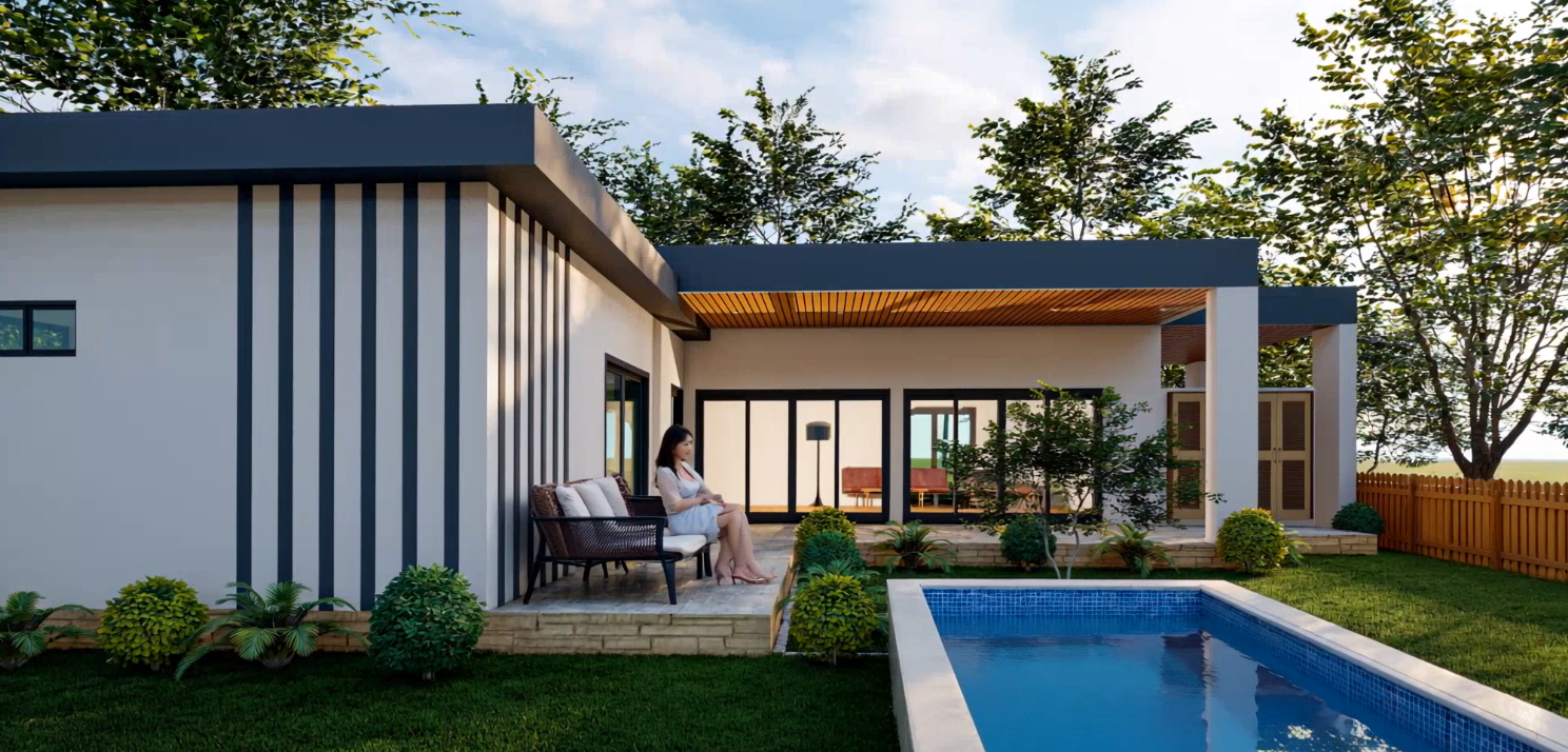 2 Schlafzimmer Villa in Cha-am, Thailand, Nr. 68261