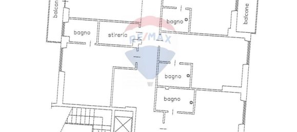 Квартира с 4 спальнями в Рим, Италия № 314540 32