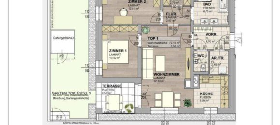 3 rooms Apartment in Enzesfeld-Lindabrunn, Austria No. 202340 42