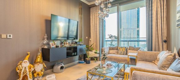 Квартира с 1 спальней в BURJ VISTA, Даунтаун Дубай (Даунтаун Бурдж Дубай), ОАЭ № 58812 2