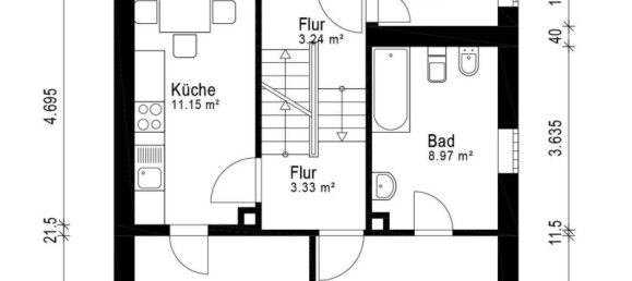 8-salle Maison à Darmstadt-Dieburg, Germany No. 337679 8