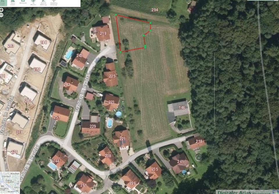 860m² Land in Kirchberg an der Raab, Austria No. 82371