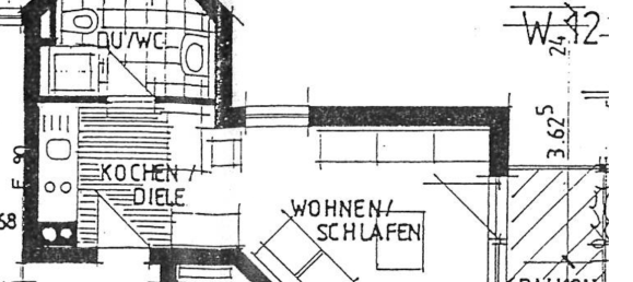 Квартира с 1 спальней в Баутцен, Германия № 148123 7