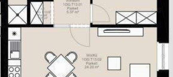 2غرفة شقة في Bad Radkersburg, Austria رقم 99896 12