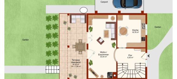 3 غرف نوم تاون هاوس في Harburg, Germany رقم 181671 10