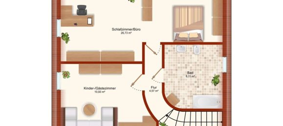 3 غرف نوم تاون هاوس في Harburg, Germany رقم 181671 14