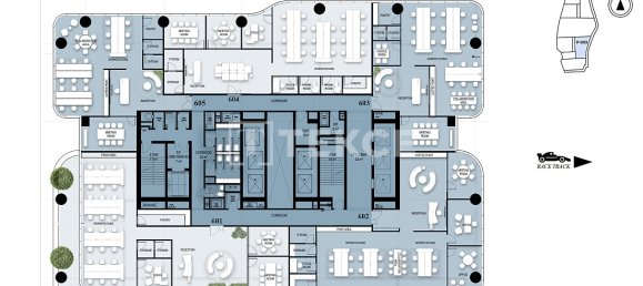 Escritório em Dubai, UAE 183 m² N.º 197916 21