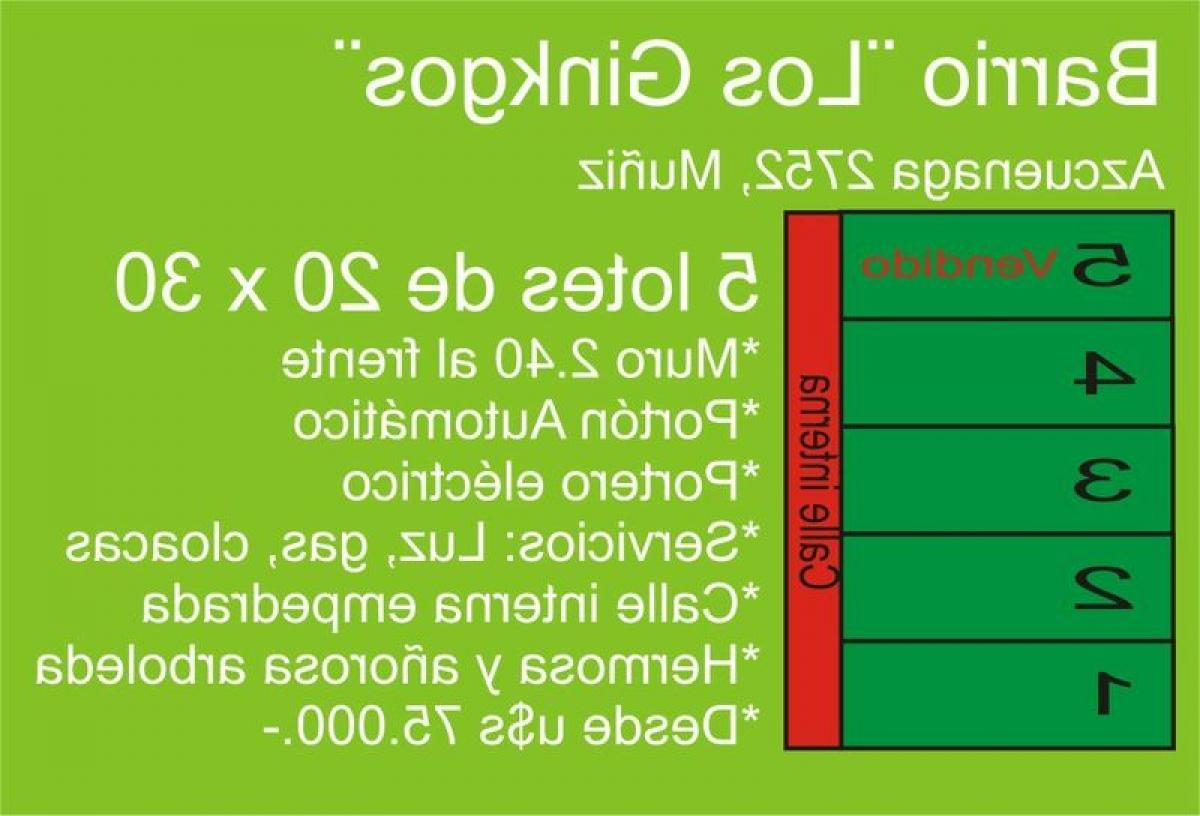  Land in San Miguel, Argentina No. 45443