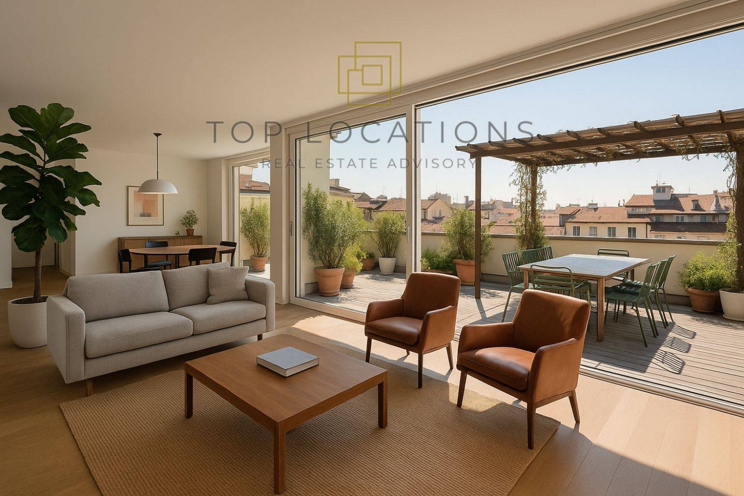 3 bedrooms Penthouse in Milan, Italy No. 354620