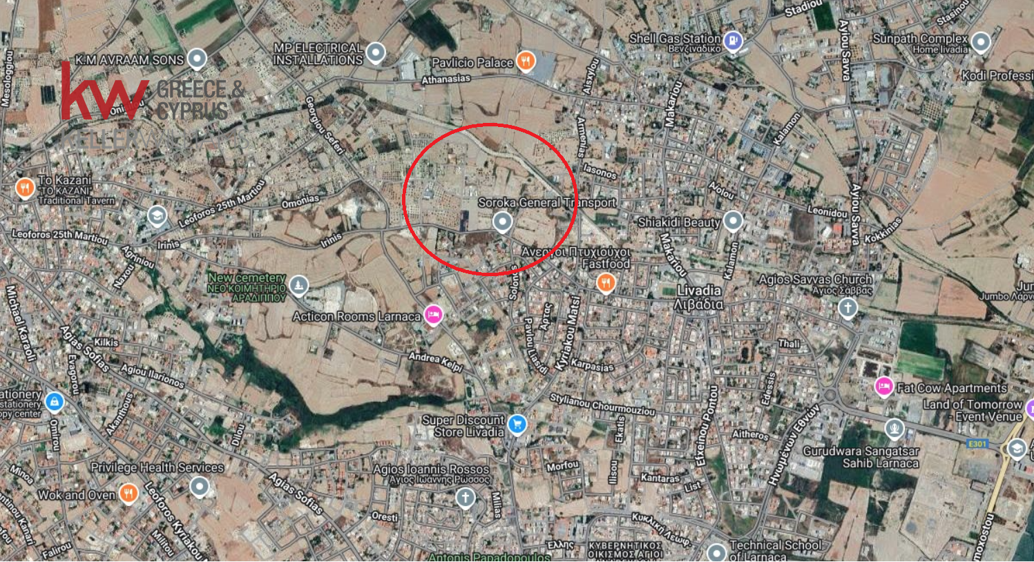 11018m² Land for sale in Larnaka, Cyprus № 26837