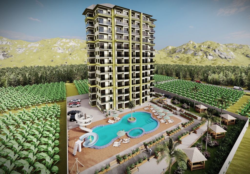 Apartment 1+1 in Alanya, Turkey No. 31022