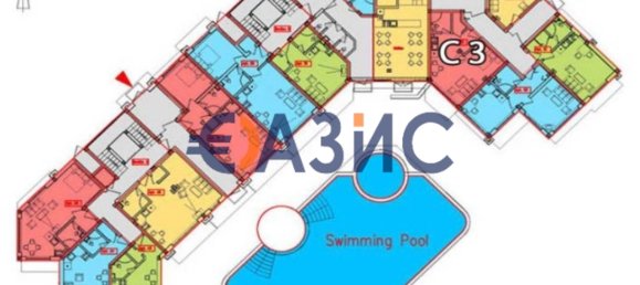 Studio in Sveti Vlas, Bulgaria No. 73 27