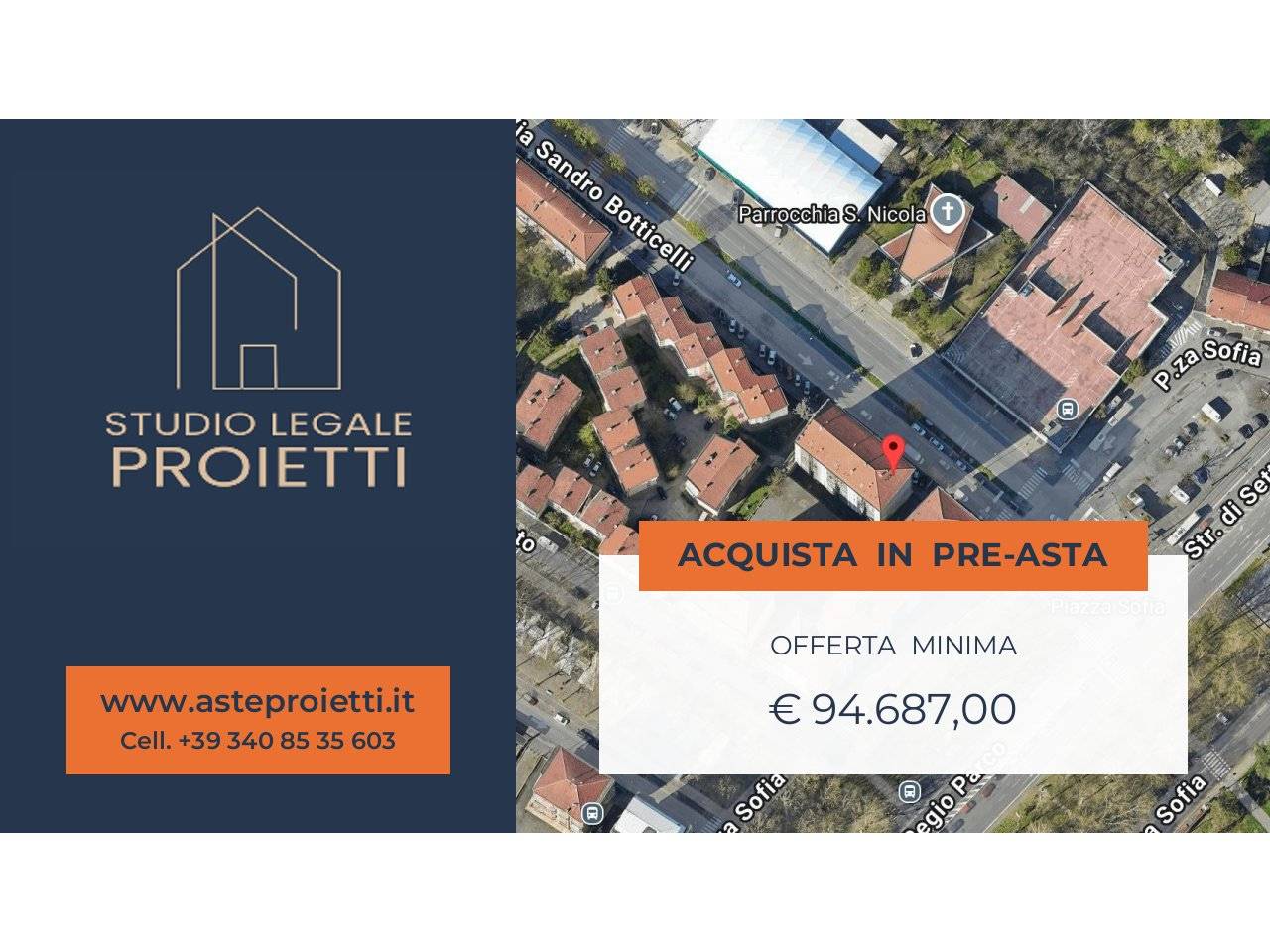 2 bedrooms Apartment in Turin, Italy No. 307478