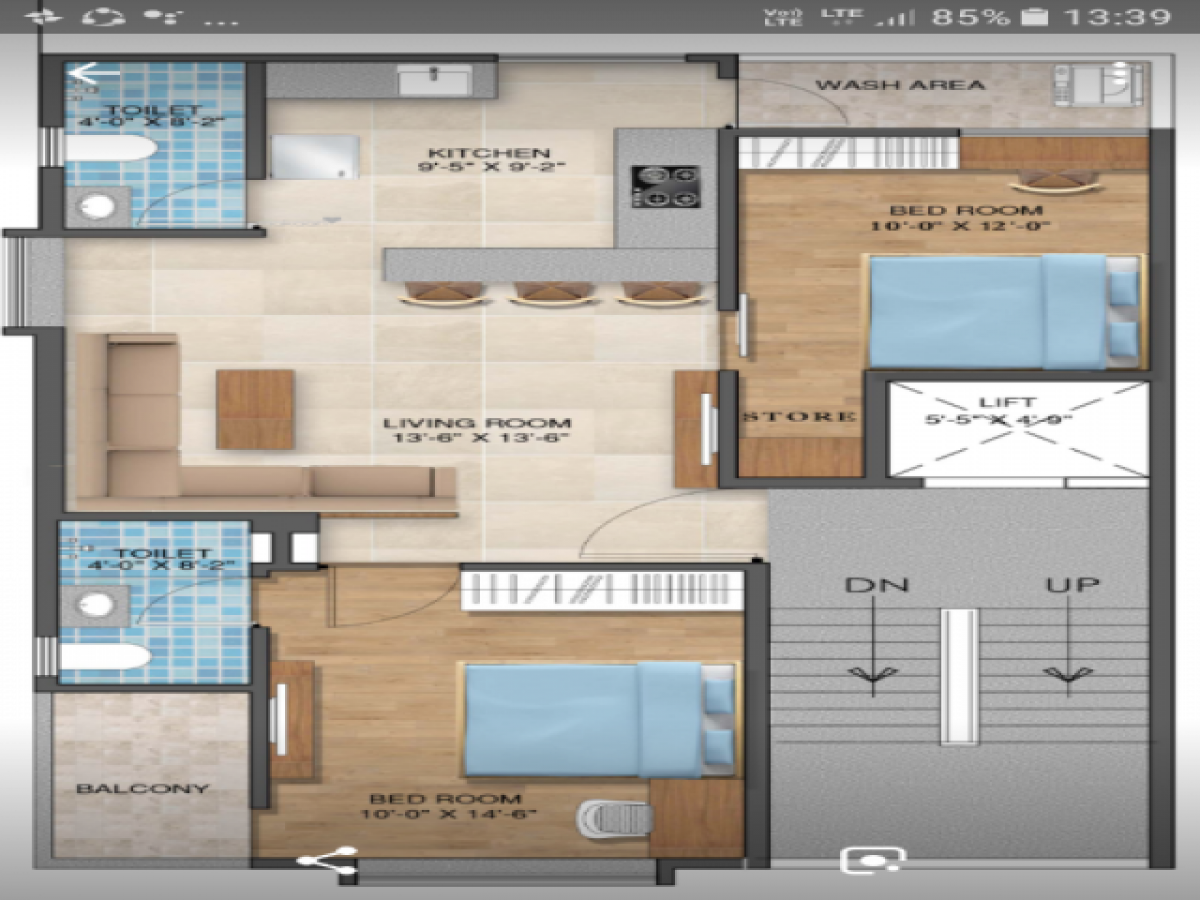 2 bedrooms House in Nagpur, India No. 55942