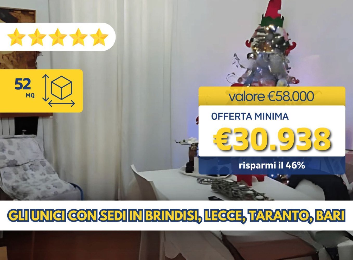 Apartamento de 2 dormitorios en Taranto, Italy No. 352283