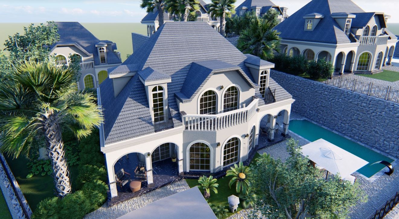 Villa 4+1 in Alanya, Turkey No. 8228