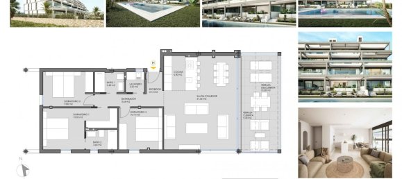 3 bedrooms Apartment in Mar De Cristal, Spain No. 6909 14