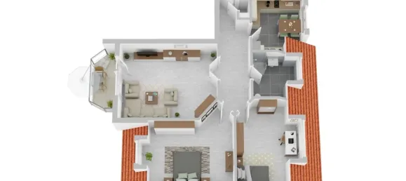 Apartamento T2 em Rostock, Germany N.º 27333 5