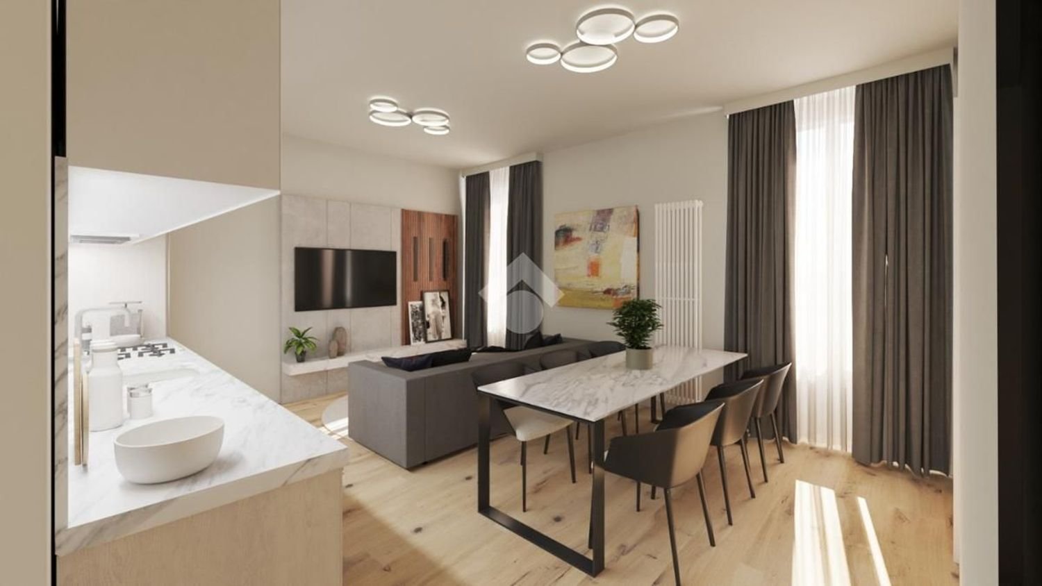 3 rooms Apartment in Sassuolo, Italy No. 181557