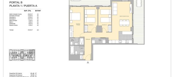 3 bedrooms Apartment in Paterna, Spain No. 151919 2