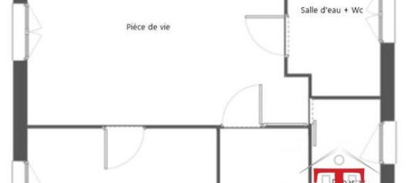 Квартира с 1 спальней в Анже, Франция № 306394 3