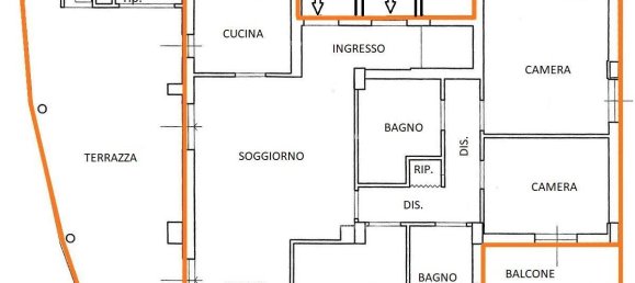3 غرف نوم بانتهاوس في Certaldo, Italy رقم 80920 18