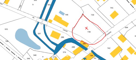 Terrain à La Cour-Marigny, France 1313m² No. 104466 4