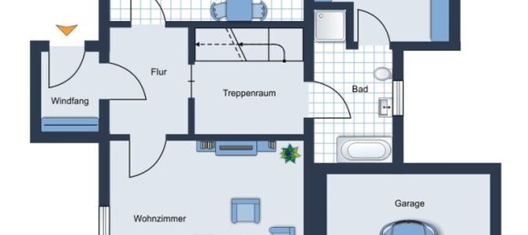 3 rooms House in Heidenheim, Germany No. 225529 16