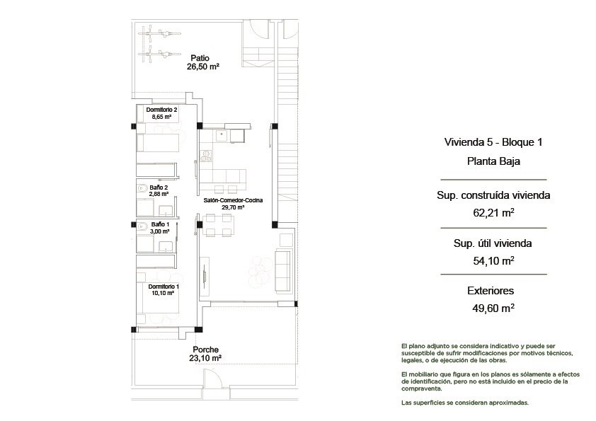 2 Schlafzimmer Wohnung in Valencian Community, Spain, Nr. 285706