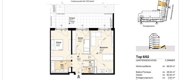 3-salle Appartement à Ottakring, Austria No. 197598 13