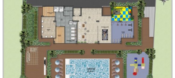 Apartamento 1+1 em Avsallar, Turkey N.º 31307 23
