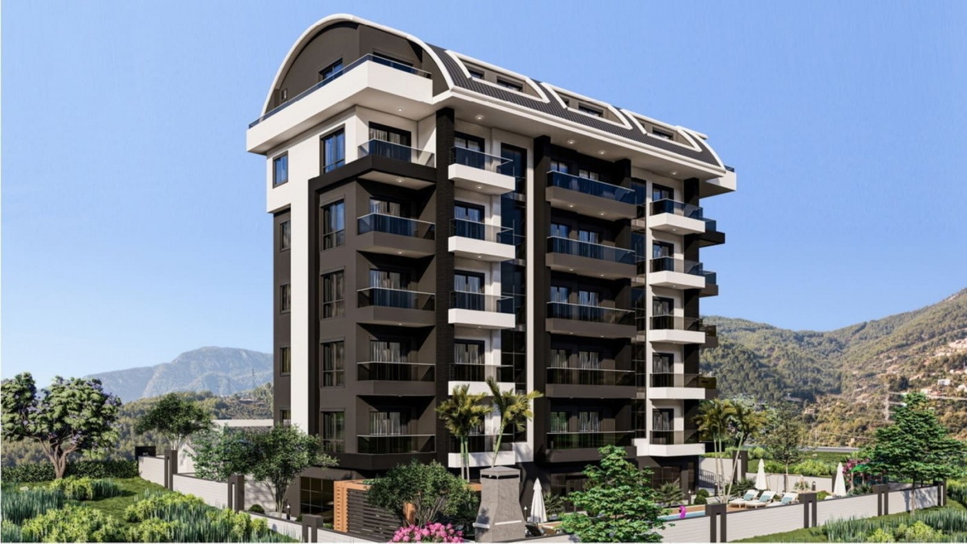 Apartamento 1+1 em Avsallar, Turkey N.º 31307