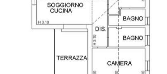 3 rooms Apartment in Jesolo, Italy No. 15396 13