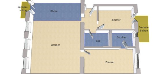 Apartamento de 3 dormitorios en Charlottenburg, Germany No. 10984 9