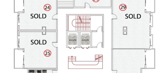 Квартира 1+1 в Авсаллар, Турция № 10787 8