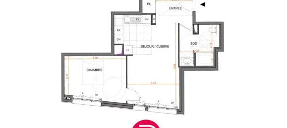 1 bedroom Apartment in Viroflay, France No. 133220 5