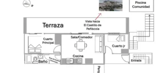 Квартира с 2 спальнями в Кастельон, Испания № 177668 39