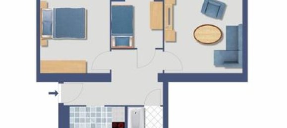 2 rooms Apartment in Zehlendorf, Germany No. 111773 2