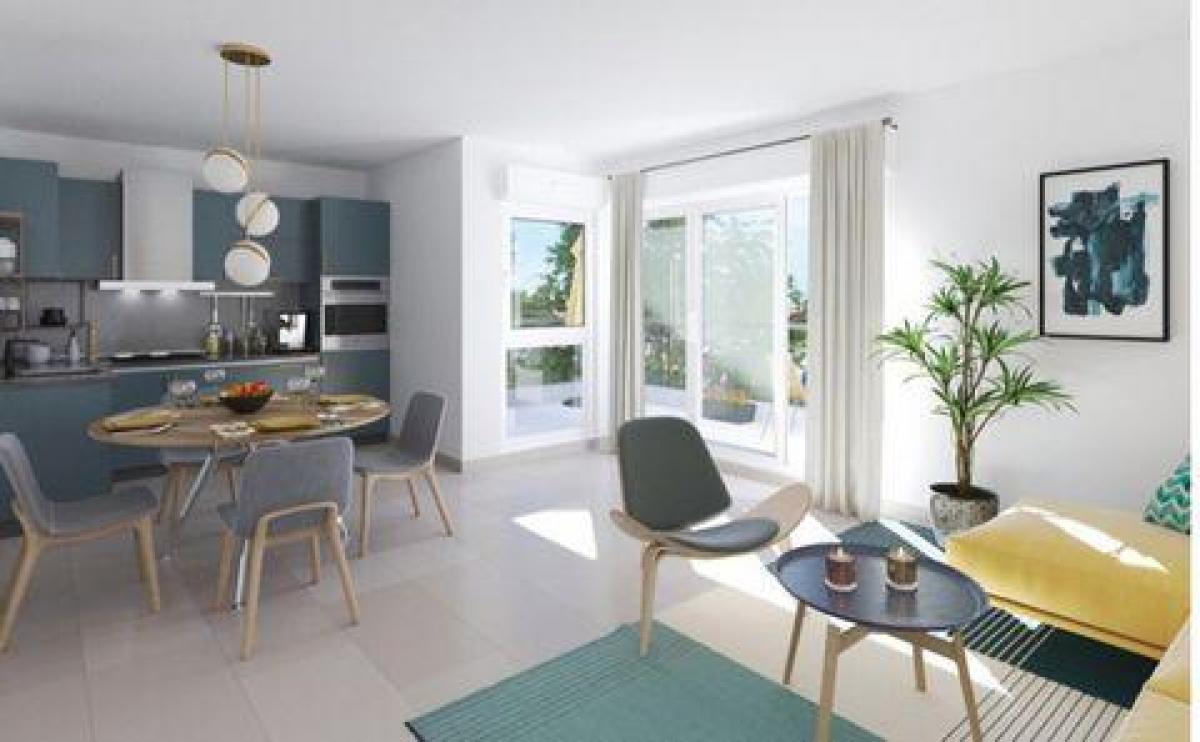 Apartamento com 2 quartos em condomínio em Marseille, France N.º 12543