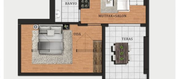 Apartment 1+1 in Kartal, Turkey No. 40692 3