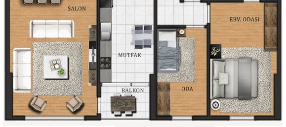 Apartment 1+1 in Kartal, Turkey No. 40692 4