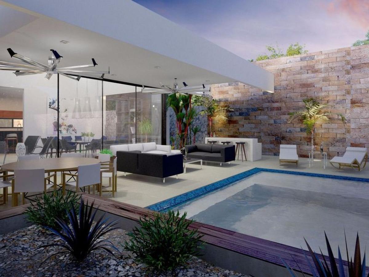 Дом с 4 спальнями в Мерида, Мексика № 50393