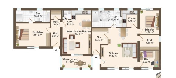 3 Schlafzimmer Stadthaus in Jerichower Land, Germany, Nr. 245798 20