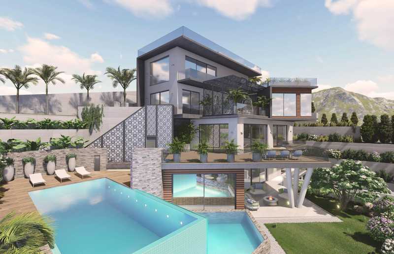 5 غرف نوم فيلا في Agios Tychonas, Cyprus رقم 15914