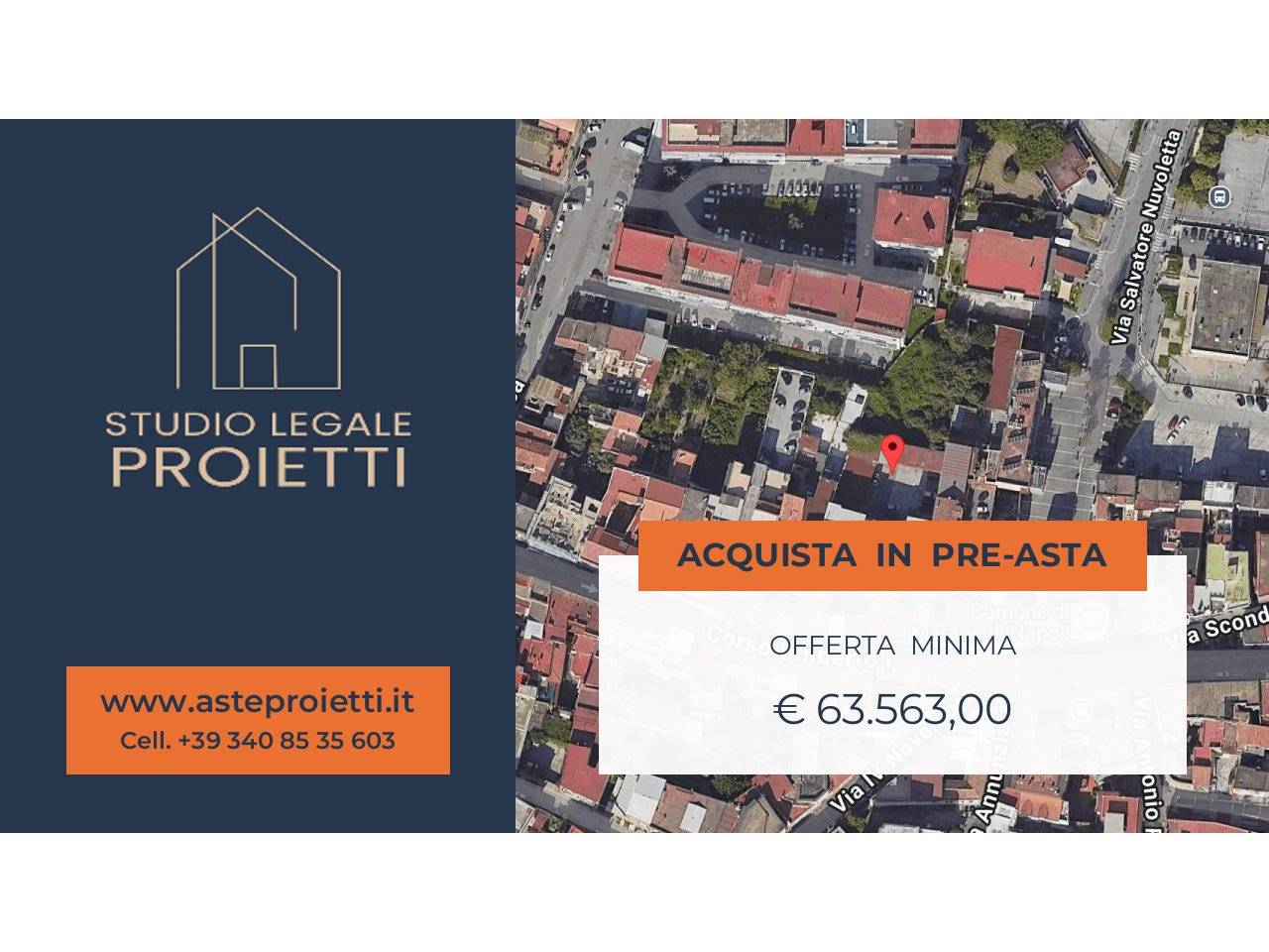 1 chambre Appartement à Marano di Napoli, Italy No. 302371