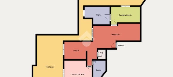 3 rooms Penthouse in Cogliate, Italy No. 132231 30