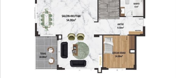 5 rooms Villa in Kargicak, Turkey No. 9706 21