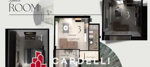 Квартира с 2 комнатами в Чивитанова Марке, Италия № 72275 15